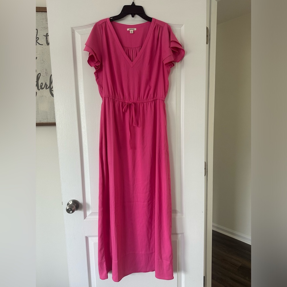 Goodthreads - Ruffle Sleeve Maxi Dress - Size Small - Picture 7 of 13